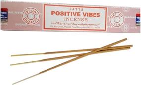img 1 attached to 🌿 Satya Incense Sticks Agarbatti Indian Natural Fragrance Pack of 3 - Promoting Positive Vibes