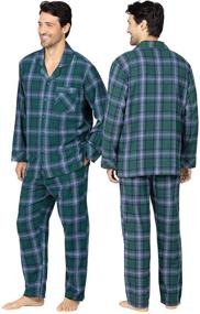 img 3 attached to 👖 PajamaGram Classic Men's Pajama Sets: Comfortable and Timeless