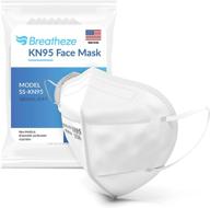 💨 breatheze kn95 disposable high filtration breathable mask logo