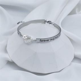 img 1 attached to Wedding Bracelet Proposal Bridesmaid Girl（HBR Maid