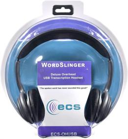 img 3 attached to 🎧 ECS WordSlinger USB Transcription Headset