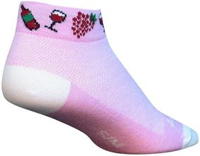 img 1 attached to 🧦 Stylish SockGuy Women's Classic Socks in Small/Medium - Vino - Shop Now!