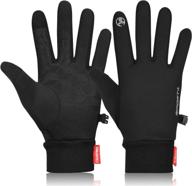 🧤 cevapro 32℉ winter gloves: touchscreen, windproof running gloves for cold weather - men women thermal gloves logo