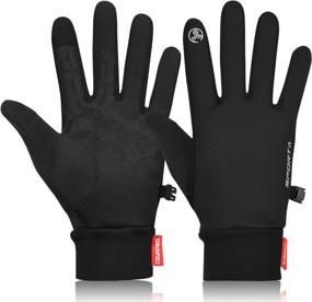 img 4 attached to 🧤 Cevapro 32℉ Winter Gloves: Touchscreen, Windproof Running Gloves for Cold Weather - Men Women Thermal Gloves