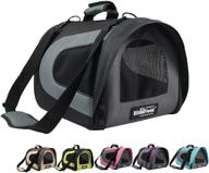 🐾 elitefield deluxe soft pet carrier for cats and small dogs - multiple sizes and colors, airline approved with 3 year warranty logo