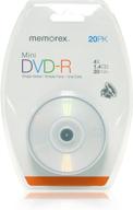 📀 memorex 30 min. mini dvd-r 20-pack (discontinued) - 1.4 gb storage capacity logo