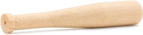 img 2 attached to 🌳 Недоделанные мини бейсбольные биты от Woodpeckers: 2 дюйма, мешок из 48 неокрашенных деревянных бейсбольных бит для скрапбукинга, рукоделия и художественных проектов.