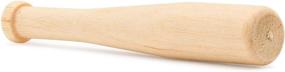 img 1 attached to 🌳 Woodpeckers Unfinished Mini Wooden Baseball Bats: 2 Inch, Bag of 48 Unpainted Wood Baseball Bats for Scrapbooking, DIY, and Craft Projects
