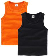 ptpuke unisex toddler comfort sleeveless boys' clothing: fashionable tops, tees & shirts for ultimate comfort logo