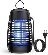 effective electric mosquito zappers - lokass bug zapper with hanging 🦟 uv light, insect fruit fly traps for outdoor, indoor & patio (black) logo