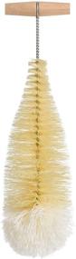 img 4 attached to 🧼 Redecker Tampico Fiber and Wool Bottle Brush with Beechwood Handle, Teardrop Shape for Easy Cleaning of Bottles, Jars and Specialty Glassware, 12-inches, Made in Germany