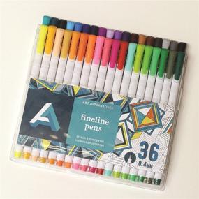 img 3 attached to 🖊️ Набор ручек Art Alternatives Fine Liner/36, многоцветный: Универсальные инструменты для точной графики и ярких творческих работ