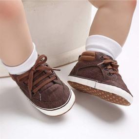 img 2 attached to 👟 Toddler Boys' Royal Victory Sneakers: Trendy Brown Shoes for Active Little Feet