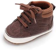 👟 toddler boys' royal victory sneakers: trendy brown shoes for active little feet logo