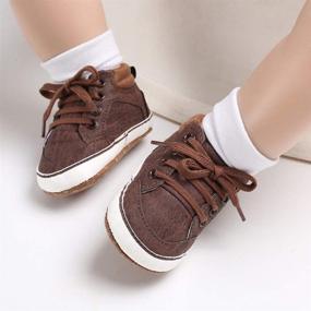 img 1 attached to 👟 Toddler Boys' Royal Victory Sneakers: Trendy Brown Shoes for Active Little Feet