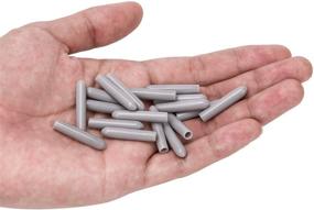 img 1 attached to 🔧 LUTER 100 pcs Dishwasher Rack Tine Repair Kit - Gray Anti-rust Caps for Prongs