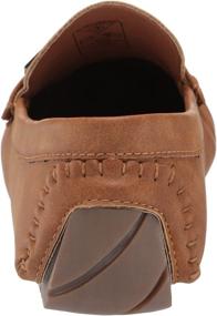 img 2 attached to 👞 GUESS Men's Axle Loafer Tan - Stylish and Comfortable Men's Shoes