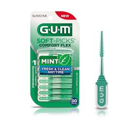 img 4 attached to Легкие Зубочистки GUM Soft Picks Comfort Dental Invigorating