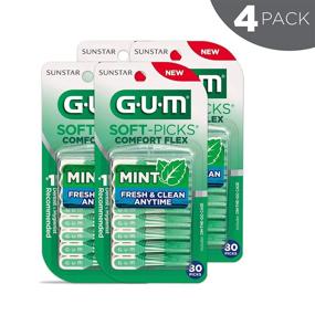 img 1 attached to GUM Soft Picks Comfort Dental Invigorating