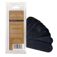 🔳 cuccio naturale 50 count black refills (80 grit): premium pedicure file enhancements logo