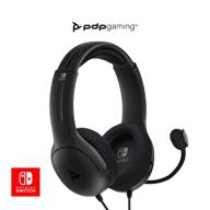 headset stereo nintendo switch gaming console logo