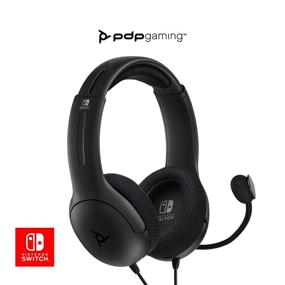 img 4 attached to 🎧 PDP Gaming LVL40 Stereo Headset with Mic for Nintendo Switch - PC, iPad, Mac, Laptop Compatible - Noise Cancelling Microphone, Lightweight, Soft Comfort On-Ear Headphones, Universal 3.5mm Jack - Black