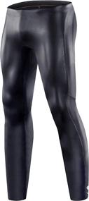 img 4 attached to 🏊 Enhance Your Open Water Swimming with Synergy Triathlon Wetsuit Buoyancy Pants: Men's EpicSpeed Neoprene Pants