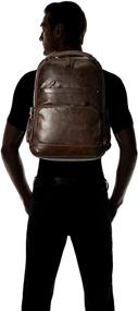 img 1 attached to 🎒 Frye Logan Slate Backpack for Men