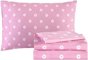 img 1 attached to 🛏️ Mizone MZK10-085 Twin Comforter Set in Pink - Optimal Choice for Added Comfort