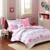 🛏️ mizone mzk10-085 twin comforter set in pink - optimal choice for added comfort logo