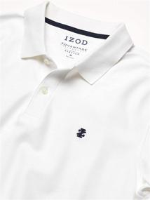 img 2 attached to IZOD Short Sleeve Pique Shirt Men's Clothing for Shirts