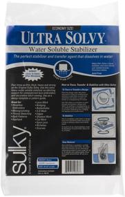 img 1 attached to 🪡 Improved Sulky 408-03 Ultra Solvy Water Soluble Stabilizer