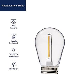 img 3 attached to 💡 FLSNT Shatterproof Waterproof Non Dimmable Replacement Bulb