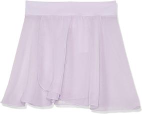 img 1 attached to 👗 Capezio Youth Tactel Pull Lavender MD Girls' Skirts & Skorts: Stylish and Comfortable Clothing for Young Fashionistas