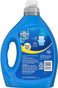 img 2 attached to 🧺 all Liquid Laundry Detergent - Tough Stain Fighter, High Efficiency Compatible, 2X Concentrated Formula, 110 Loads