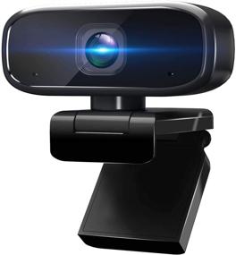 img 4 attached to 🎥 1080P Webcam with Microphone: Ideal for Online Teaching, Gaming, and Video Conferencing on Zoom, Skype, Facetime, and Teams