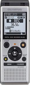 img 4 attached to 🎙️ OM Digital Solutions Voice Recorder WS-852: Easy-to-Use, 4GB, Automatic Mic Adjustment, SILVER (V415121SU000)