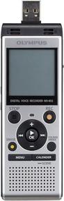 img 2 attached to 🎙️ OM Digital Solutions Voice Recorder WS-852: Easy-to-Use, 4GB, Automatic Mic Adjustment, SILVER (V415121SU000)
