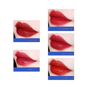 img 1 attached to 💄 20 Pcs Box Tattoo Lipstick Cigarette Cotton Swab: Long-Lasting Lip Gloss Lipstick for Women - Classic-Strawberry Red