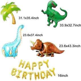 img 1 attached to Dinosaur Party Supplies Kit Decorations