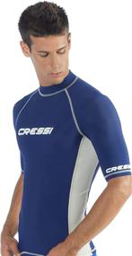 img 2 attached to Cressi Men's Short Sleeve: Ultimate Comfort and Style for Active Men