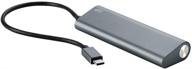 monoprice 114908 4 port usb-c hub - aluminum, superspeed transfer rates, compatible with macbook, chromebook & more, grey – comprehensive review & buying guide logo