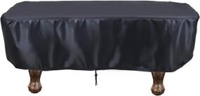 img 3 attached to 🏊 Waterproof Dustproof Pool Table Cover - Onlyme Table Cover for 7/8/9 FT Billiard, Snooker, Ping Pong, and Tennis Tables