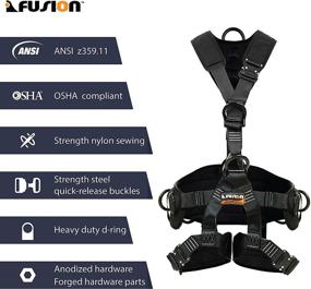 img 1 attached to Fusion Climb Tactical Adjustable Zipline Outdoor Recreation and Climbing