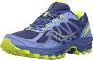 saucony womens excursion running medium women's shoes and athletic logo