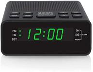 🕰️ jingsense digital alarm clock radio: am/fm radio with preset, 12/24h, dst, sleep timer, and dimmer for perfect bedroom ambiance logo