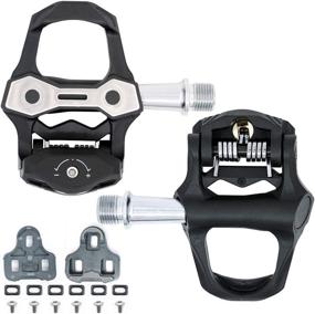 img 4 attached to 🚲 ZERAY Carbon Road Bike Pedals - Peloton Clipless Pedals Compatible with Look Keo Cleat for Road Cycling