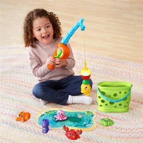img 2 attached to 🎣 Fun and Educational VTech Jiggle Giggle Fishing Set - Engaging Learning Toy for Kids