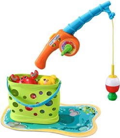 img 3 attached to 🎣 Fun and Educational VTech Jiggle Giggle Fishing Set - Engaging Learning Toy for Kids