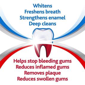 img 2 attached to Parodontax Teeth Whitening Toothpaste for Bleeding Gums - Complete Protection, 3.4 Ounce (Pack Of 3), 3 count